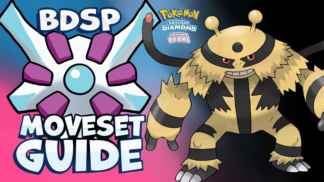 How to use ELECTIVIRE! ELECTIVIRE Moveset Guide! Pokemon Brilliant Diamond and Shining Pearl