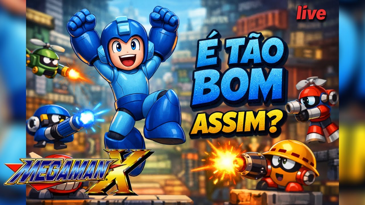 PRIMEIRA VEZ JOGANDO MEGA MAN X