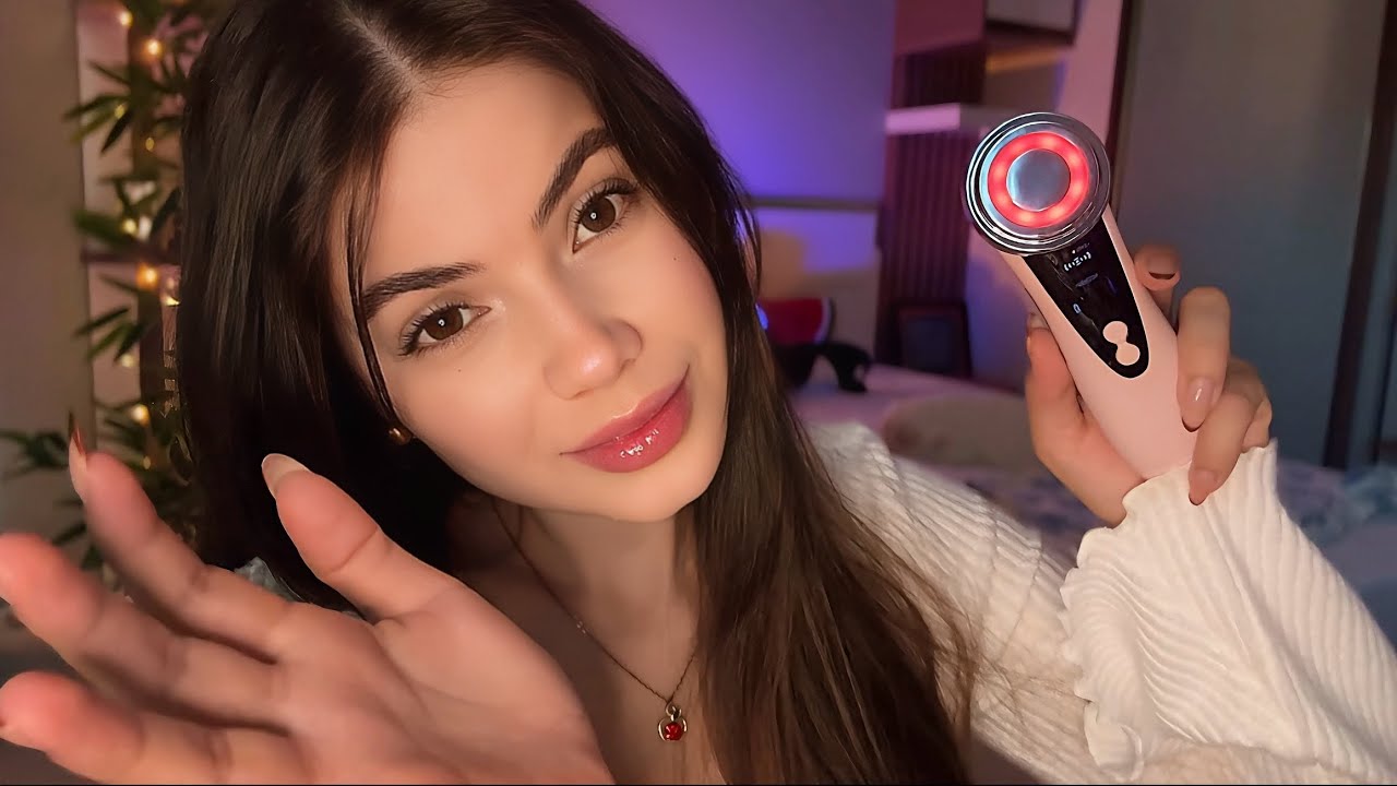ASMR | Garota Esteticista Faz Sua Massagem Facial Relaxante 💆&zwj;♂️✨