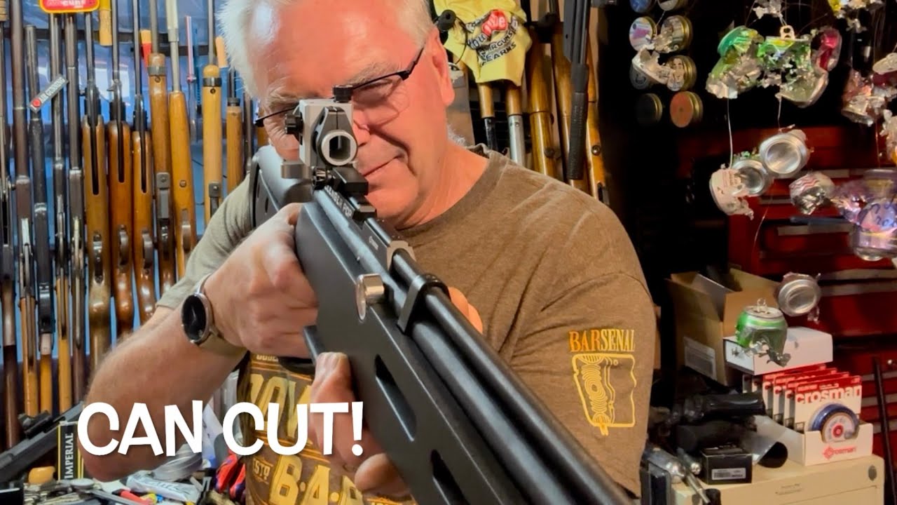 Can cut challenge Crosman Challenger CH2009 @Hazzbro1964 
