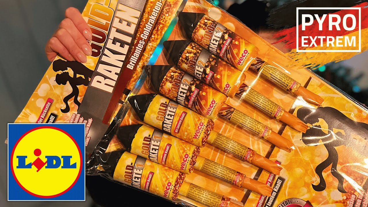 CHARGE 2023 Goldraketen LIDL WECO | PyroExtremGermany