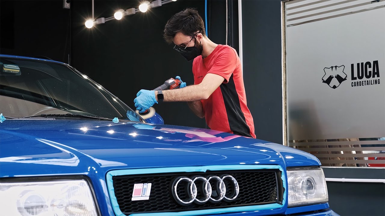 Detailing an Audi RS2 with LucaCarDetailing // 4K