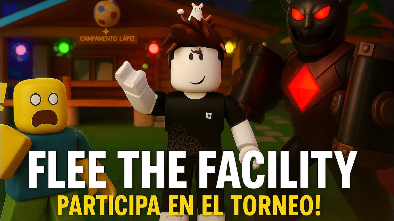 ¡APÚNTATE AL TORNEO DE FLEE THE FACILITY! 🔨🎈/ #fleethefacility / #roblox / #torneo 