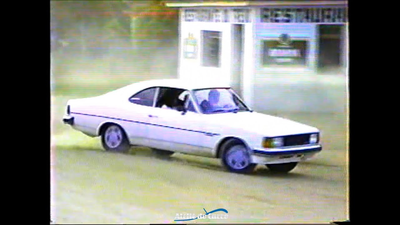VHS DE 1990 ARQUIVO PESSOAL - PASSEIO NAS RUAS DE PORTO ALEGRE E BR-116 DE OPALA COMODORO 1981