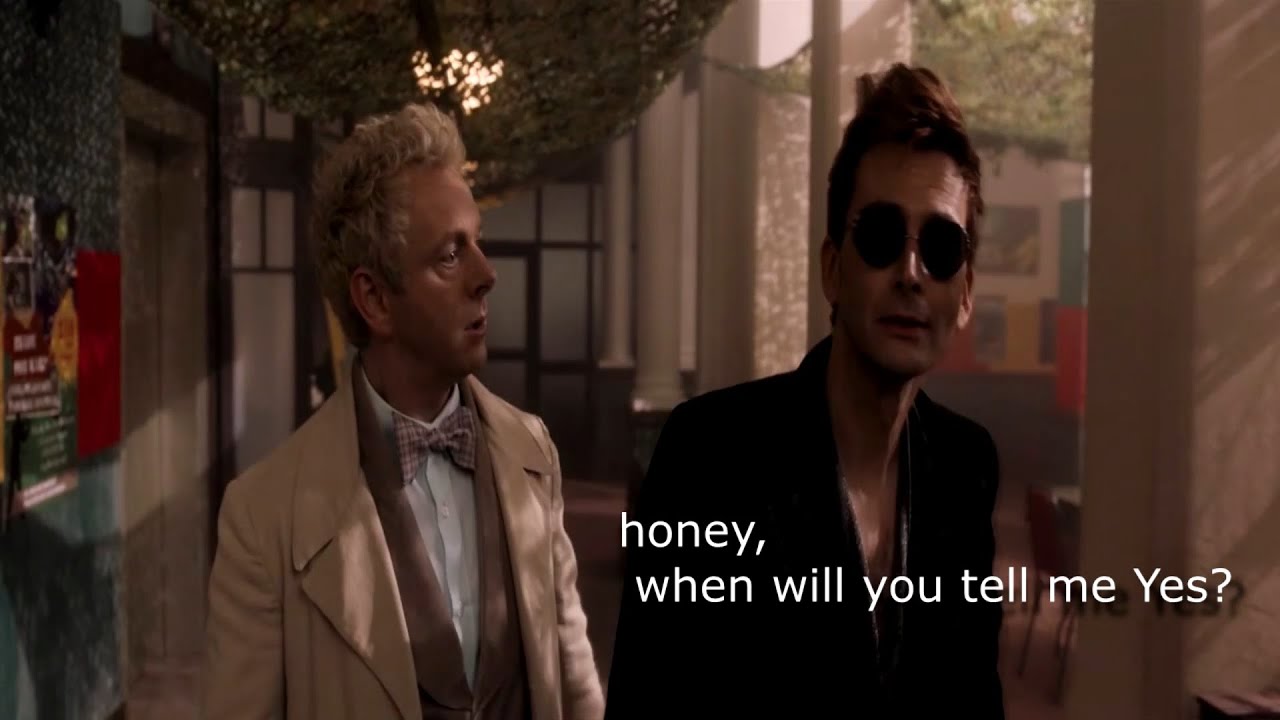 CRACK [GOOD OMENS]  aziraphale&crowley