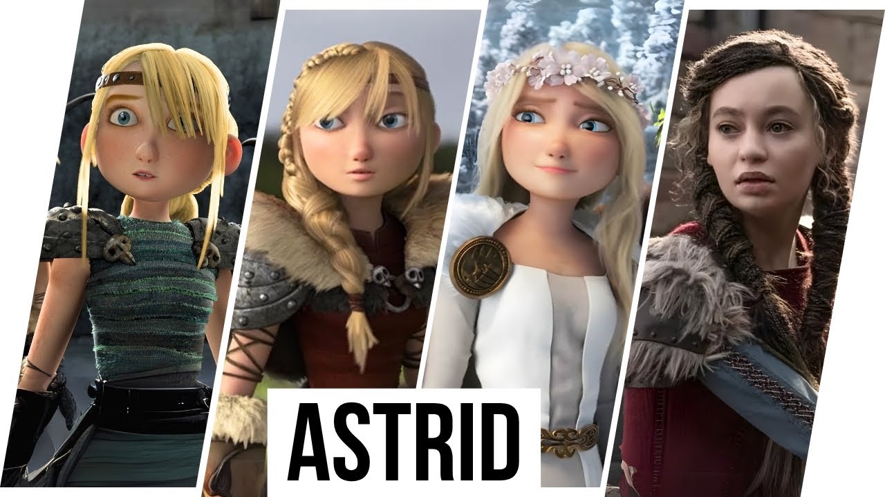 Astrid Evolution / Hiccup's Wife (2010-2025) | How to Train Your Dragon