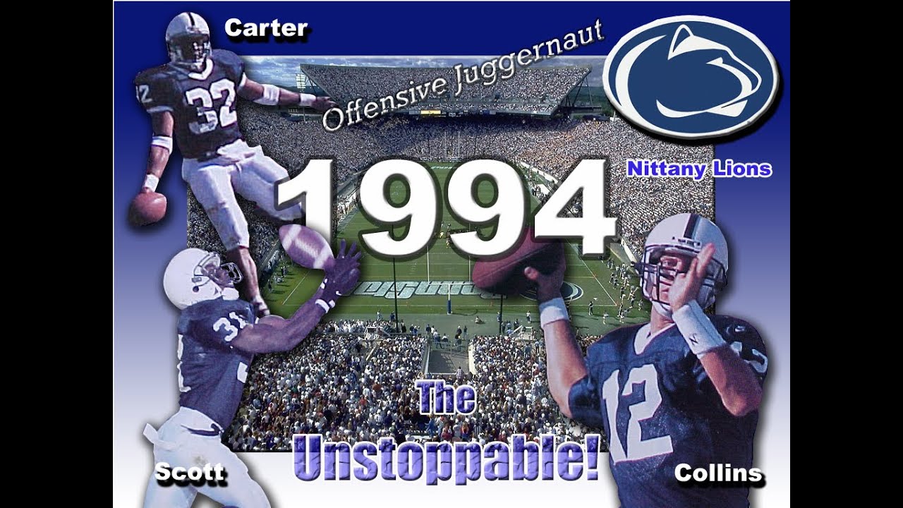 The 💥1994 PENN STATE OFFENSE🏈 - Traditional Highlight Reel