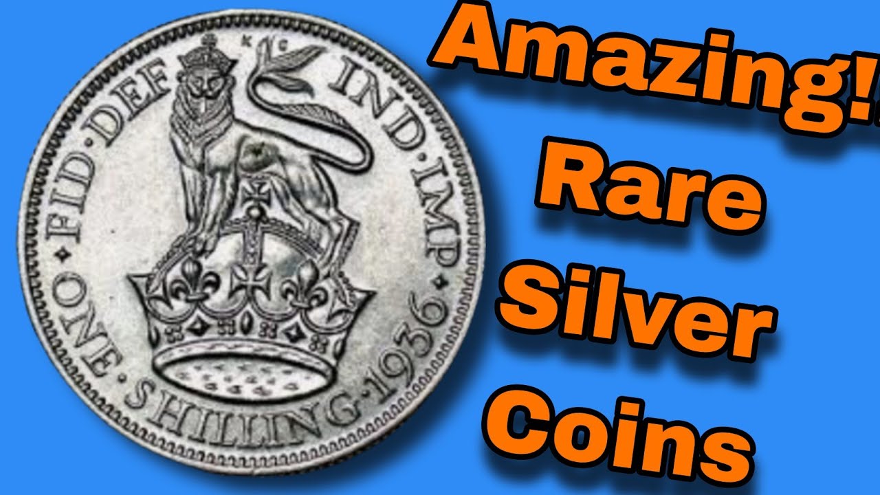 FINDING RARE SILVER COINS Amazing!! pre decimal shillings 4