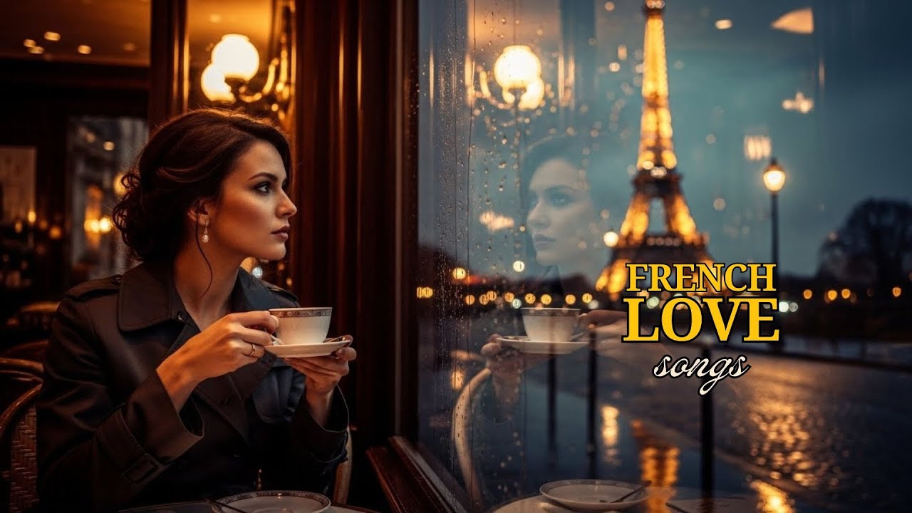 🔴 LIVE Evening French Love Music 🌆 Soft Paris Romance for Sunset to Night