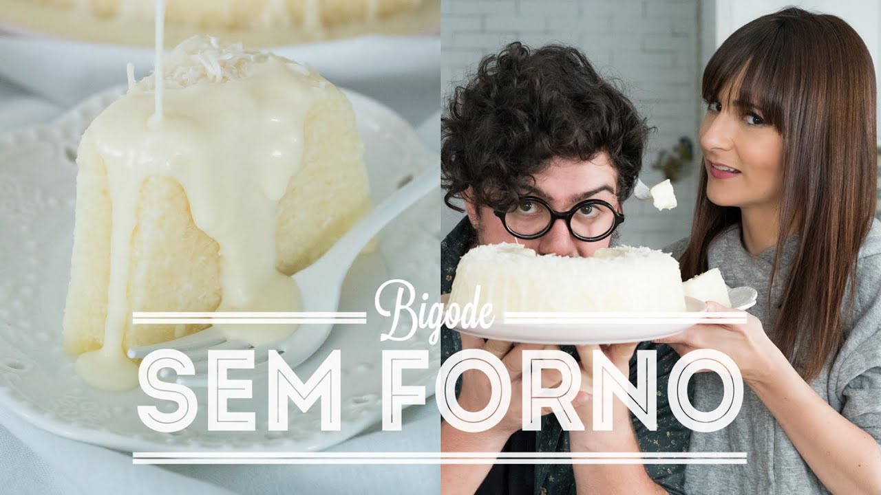 BOLO MAIS FÁCIL DO MUNDO (TAPIOCA COM COCO) | NÃO VAI AO FORNO | O BIGODE NA COZINHA | Dani Noce
