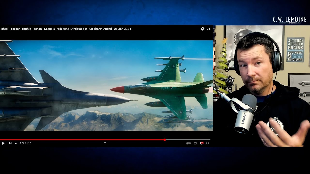 Bollywood TOP GUN? Fighter Pilot Reacts to 