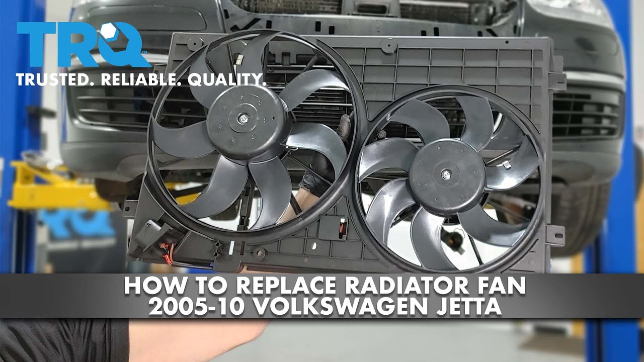How To Replace Radiator Fan 2005-10 Volkswagen Jetta