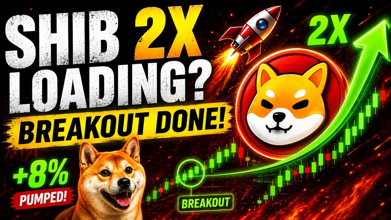 SHIBA INU JUST BROKE OUT! 🚀 8% PUMP &mdash; SHIB NEXT TARGET & 2X POTENTIAL?