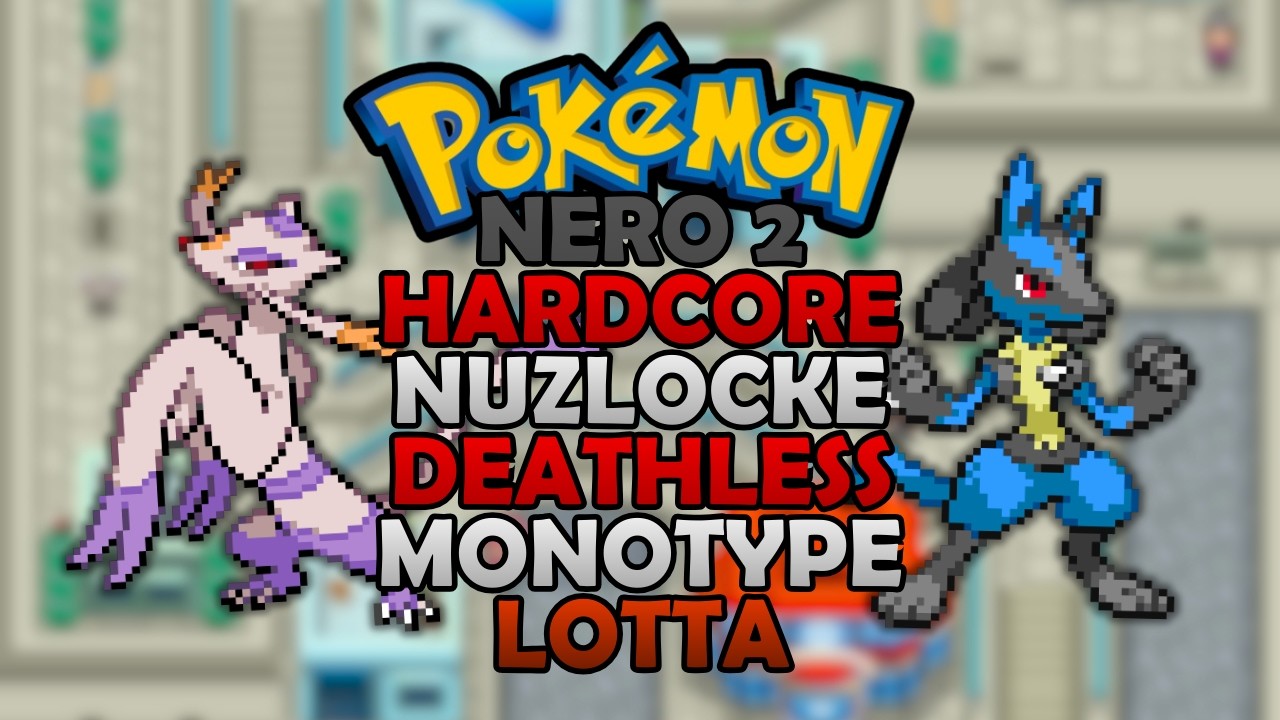 Pok&eacute;mon NERO 2 Hardcore Nuzlocke DEATHLESS MONOTYPE Lotta - Pok&eacute;mon Challenge ITA