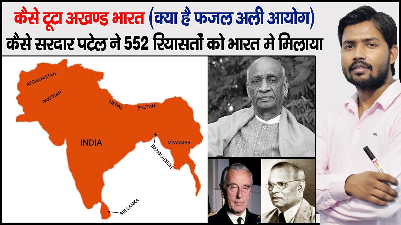 राज्य पुनर्गठन आयोग | Article 1 to 4 | Part 1 of Constitution | State Reorganization Commission