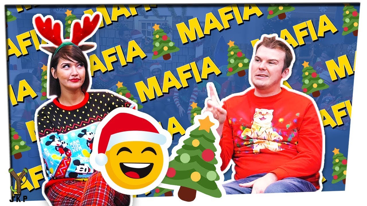 Biggest Game of Christmas Mafia is Back (19 Players) ft. Steve Greene & Gina Darling