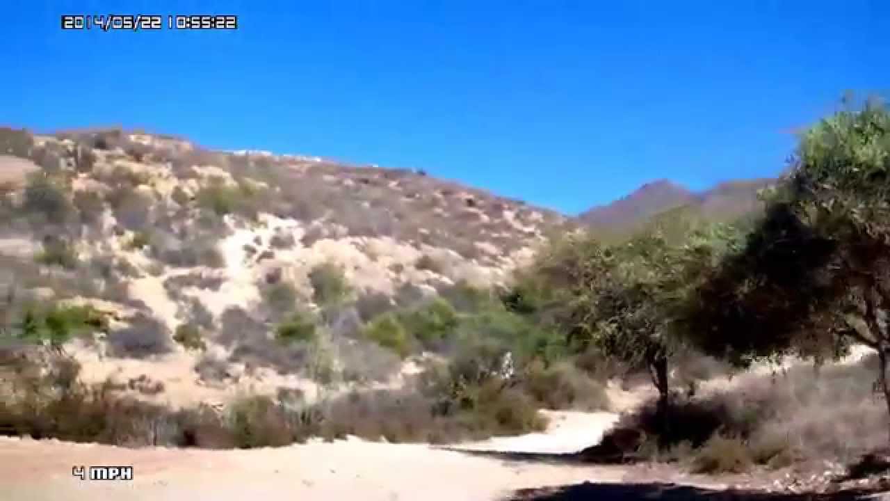 Die Fahrt von Bolnuevo zur Playa Percheles (Schlangenbucht)