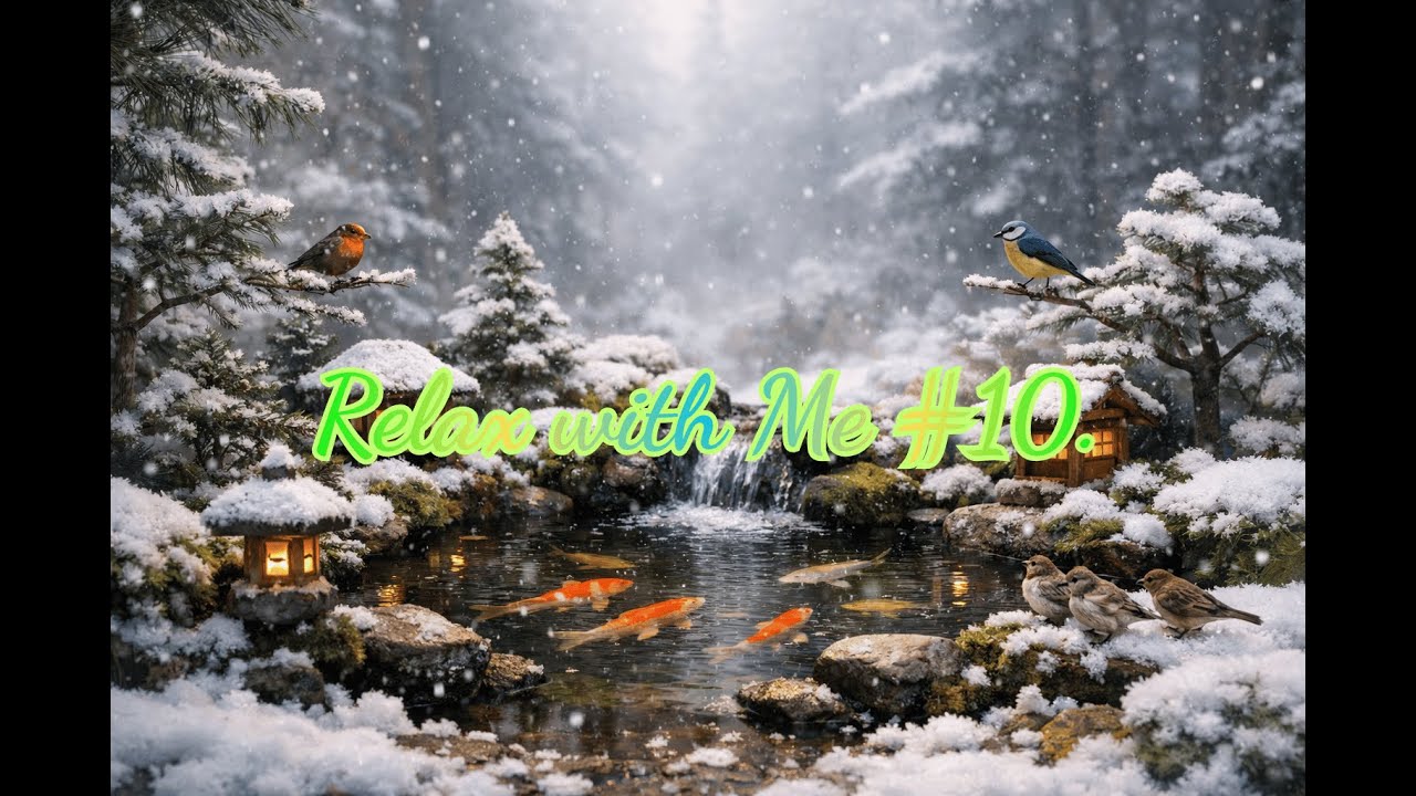 Winter Music ❄️ Soothing Nature Sounds to Relieve Fatigue: Relax with Me #10. Piano Whisper of Music