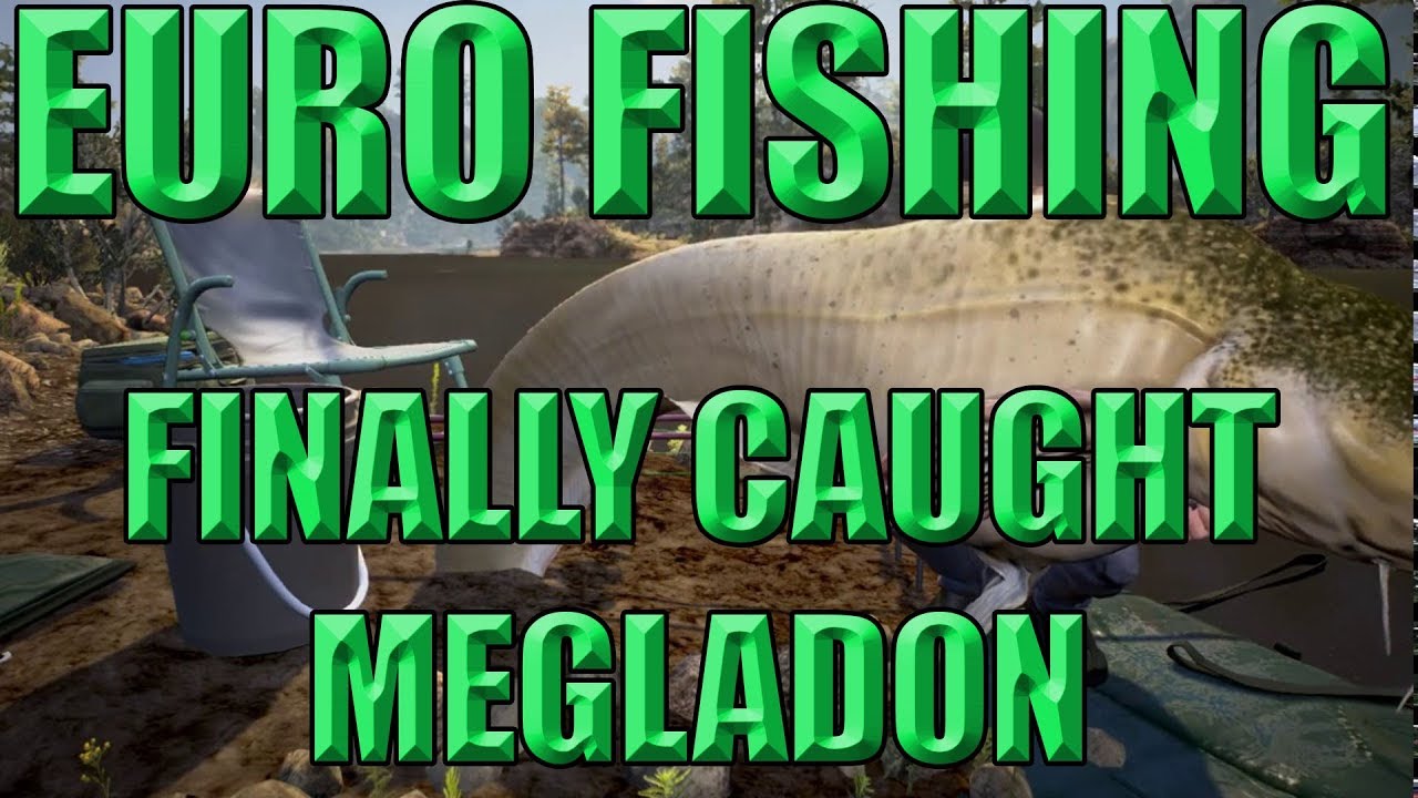 Euro Fishing - Live Stream | Finally Caught Megladon( PS4) & 4 other boss fish