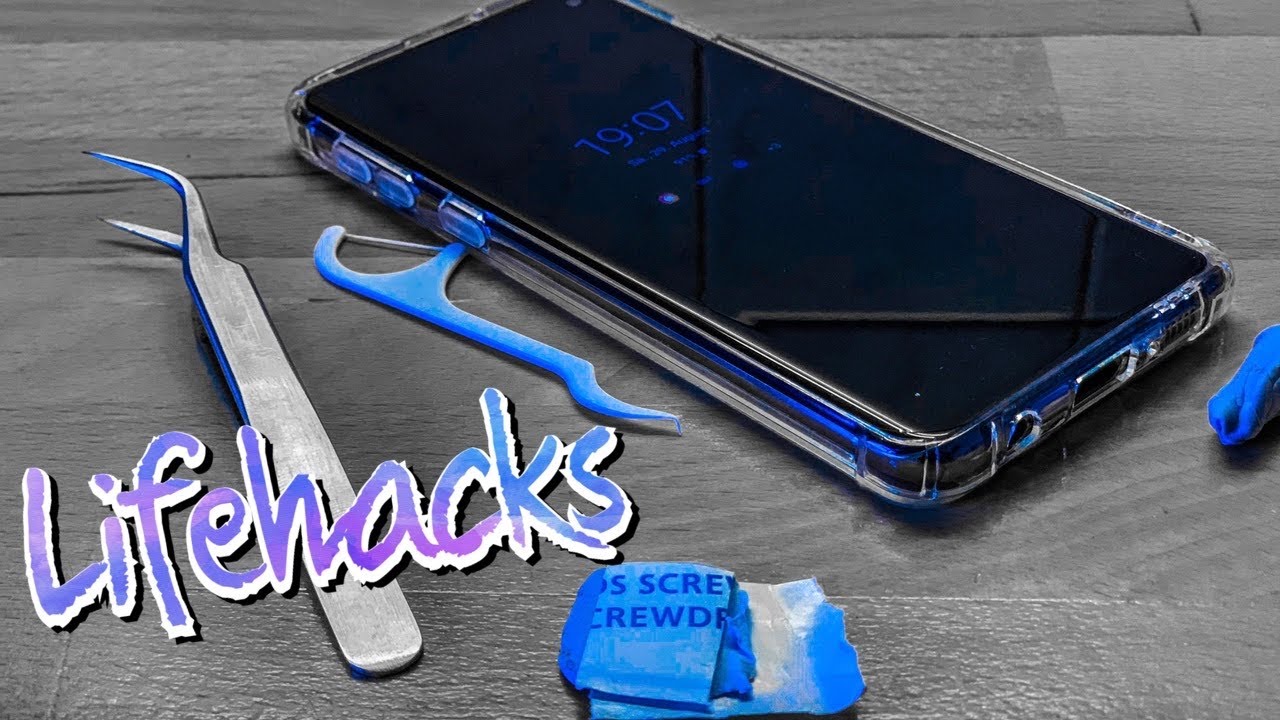 Lautsprecher bei IPhone und Samsung in Sekunden reinigen 🧽 mit Screwdrivers Knete!