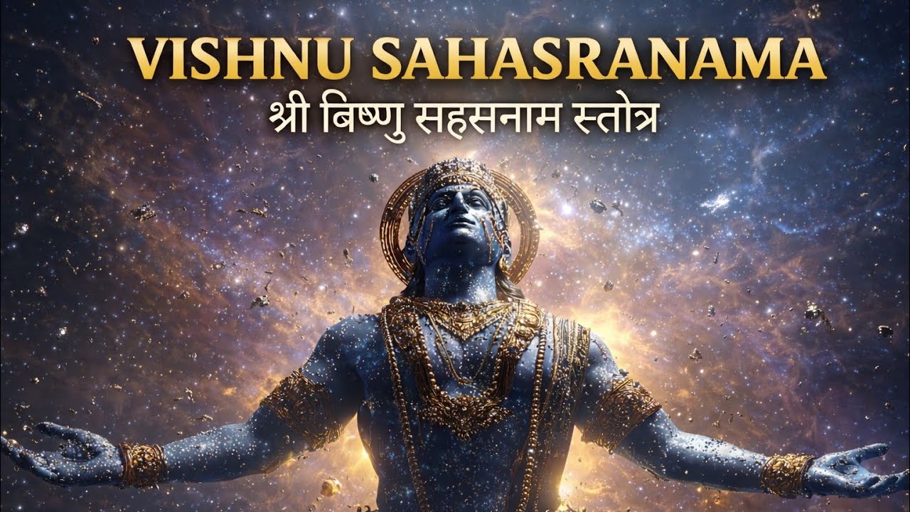 Vishnu Sahasranama | श्री विष्णु सहस्रनाम स्तोत्र | Powerful Divine Protection Mantra 🕉️