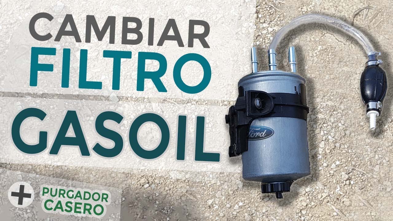 Cómo cambiar FILTRO de GASOIL en 10 MIN - [PASO A PASO] 👍