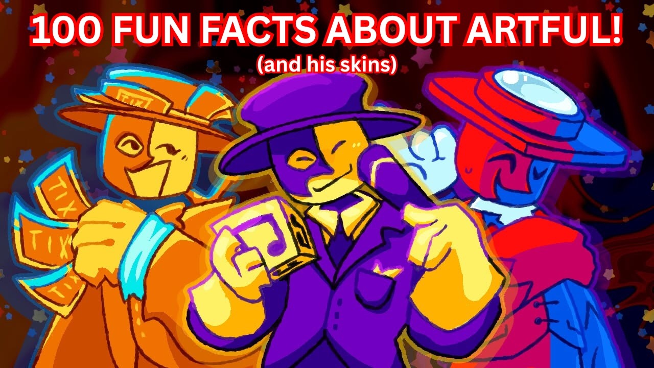 100 интересных фактов об ARTFUL! (и его скинах) [Die of Death Roblox]
