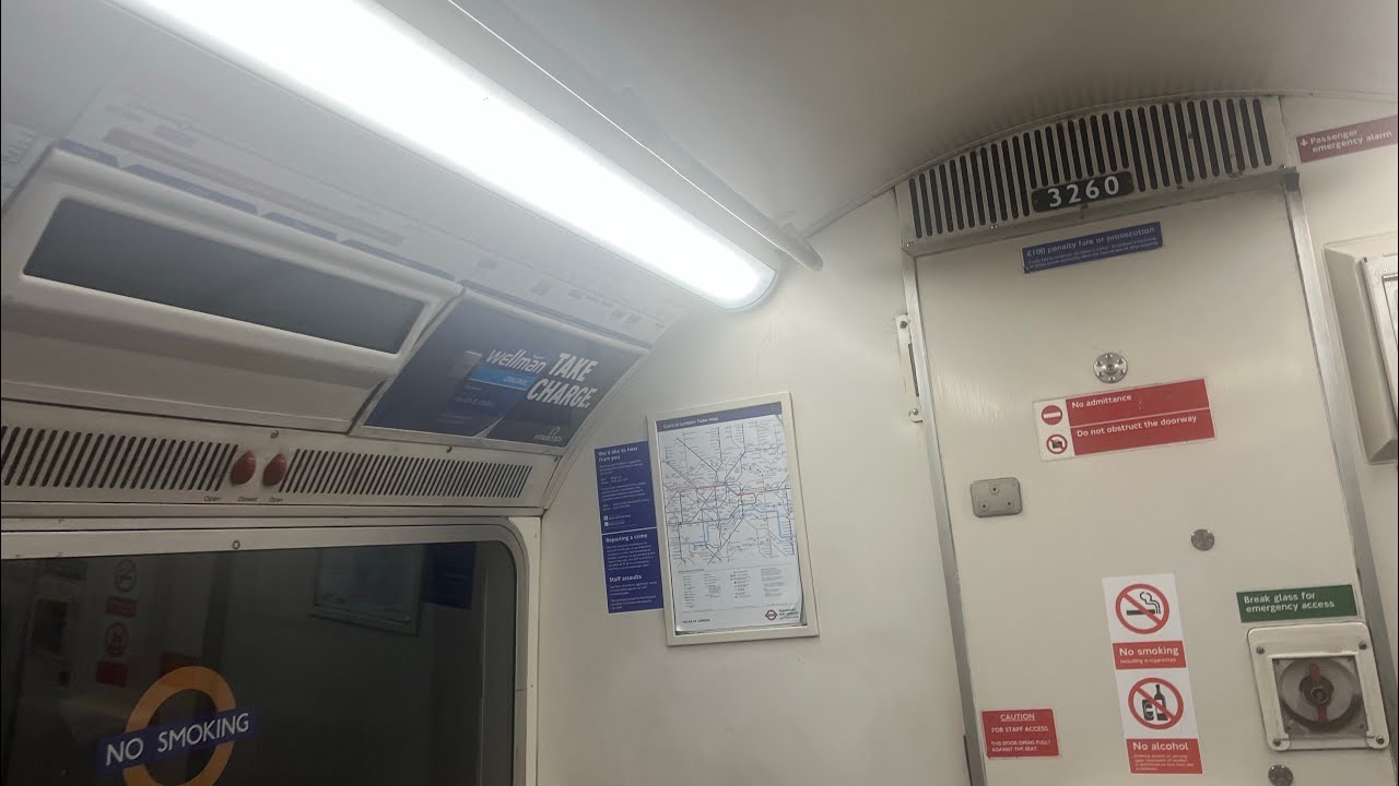 Bakerloo Line 1972 stock 3260 (RVAR Compliant) full journey Elephant & Castle - Stonebridge Park