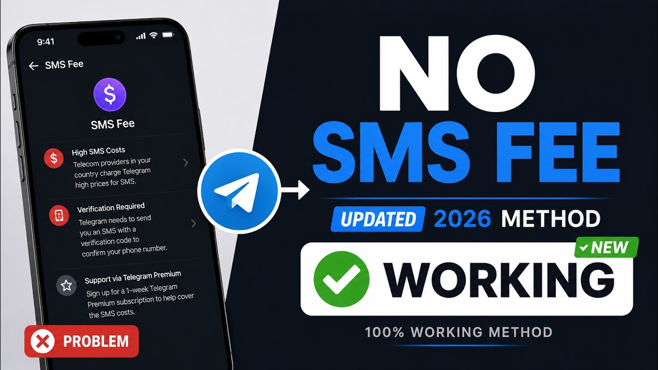 How to Fix Telegram SMS Fee Problem in 2026 (NEW METHOD)