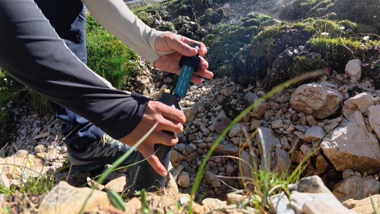 Water filter SIMOND Decathlon - Tested in Dolomites Alta Via 1