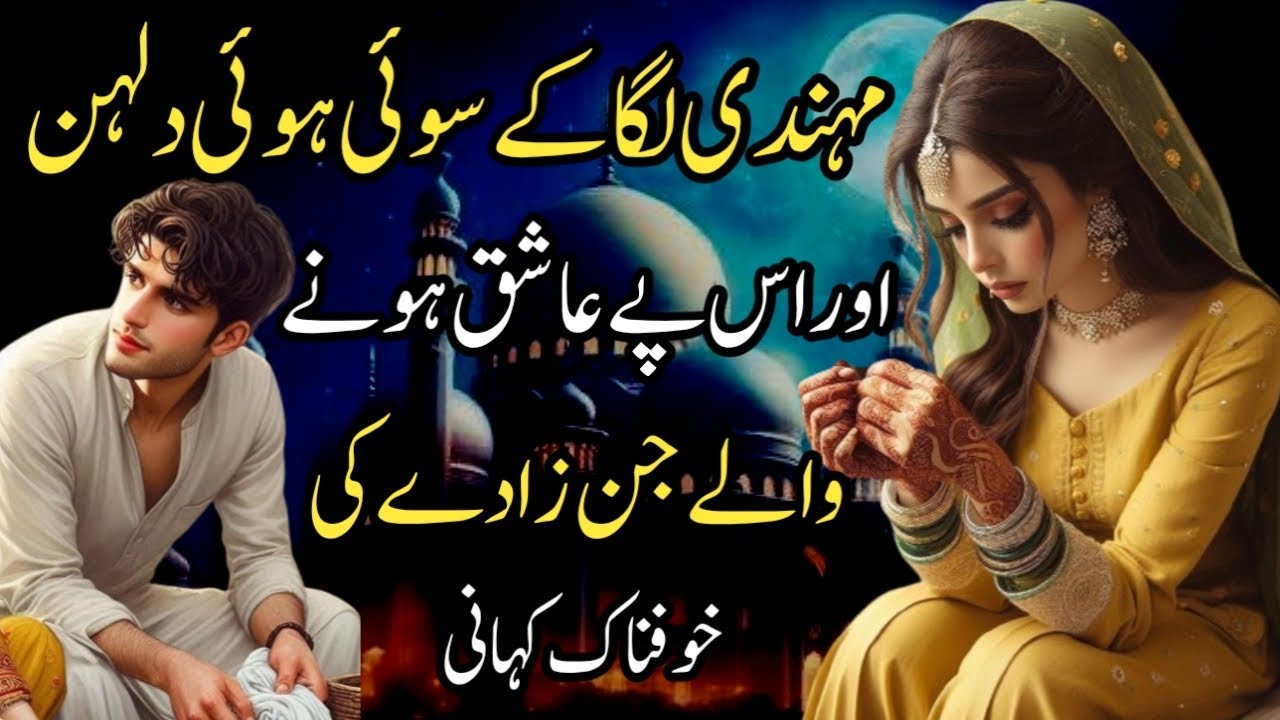 Mehndi Lga K Soi Hui Dulhan Aur Us Pe Ashiqie Honay Waley Jinzzaday Ki Dilchasp Khofnak Kahani