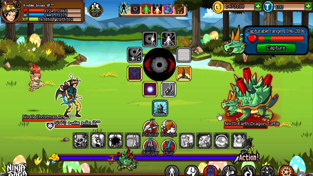 Ninja Saga - Easter Event 2014 2/2 - I finished!