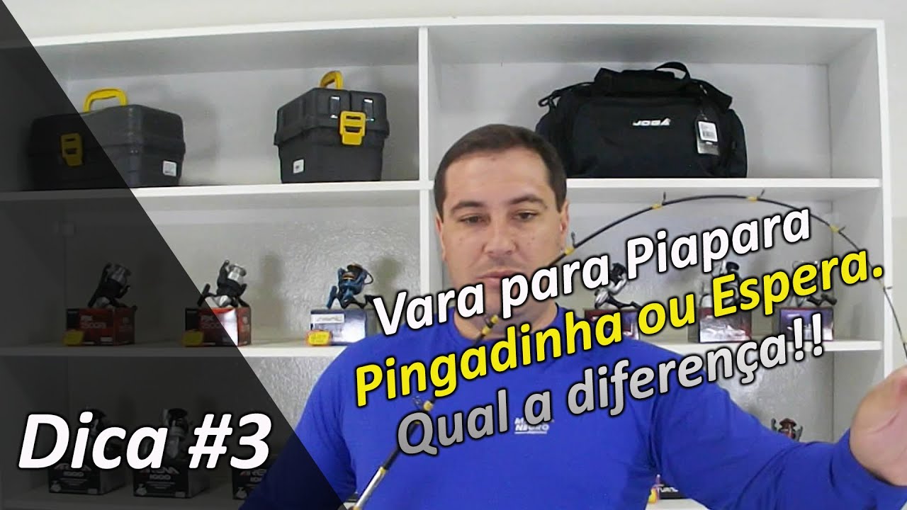 Varas Para Pescaria de Piaparas - Qual diferença?
