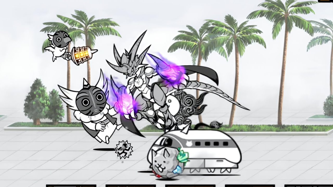 【にゃんこ大戦争】50階　無課金すり抜け速攻