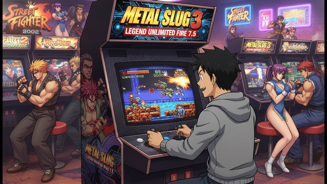 Metal slug 3 Legend Unlimited Fire 7.5 (Actualizacion 20-11-2025)