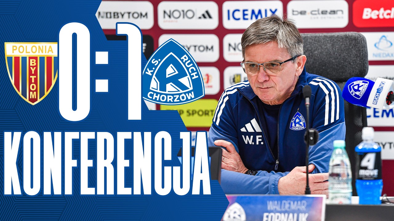 Konferencja prasowa po meczu Polonia Bytom 0-1 Ruch Chorzów (08.03.2026)