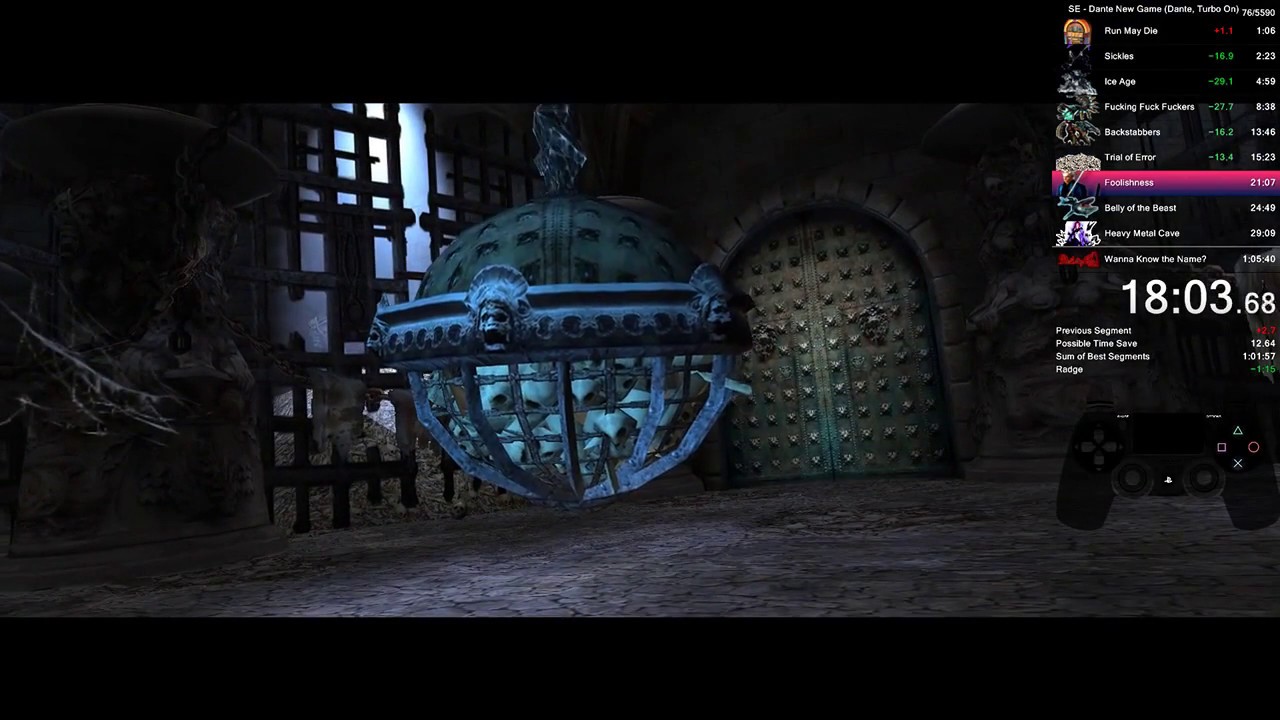 DMC3 Dante NG Normal in 1:05:29