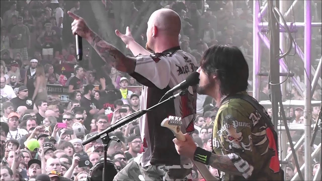 Five Finger Death Punch Live Backstage Footage at Aftershock Festival 2014