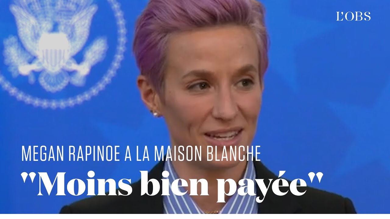 Megan Rapinoe dénonce les inégalités salariales entre hommes et femmes