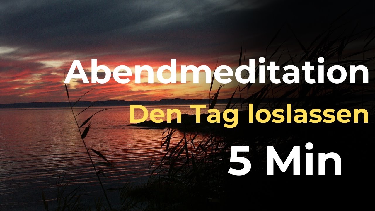 5-Minuten-Abendmeditation: Lass den Tag los und finde innere Ruhe