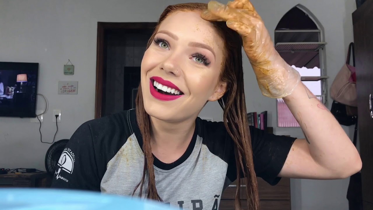 TONALIZANDO O CABELO COM HENNA