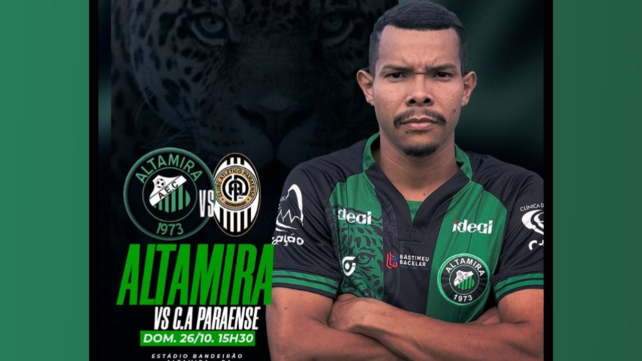 ALTAMIRA VS CLUBE ATL&Eacute;TICO PARAENSE - CAMPEONATO PARAENSE A3