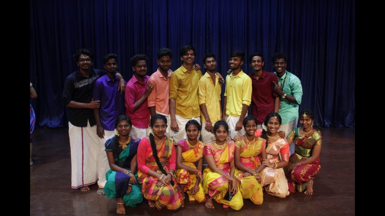 SSN COLLEGE OF ENGINEERING TAMIL SAARAL THIRUVIZHA FOLK 2K22🥳❤️
