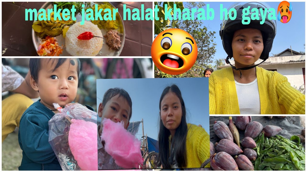 Market jakar halat kharab ho gaya🥵                         