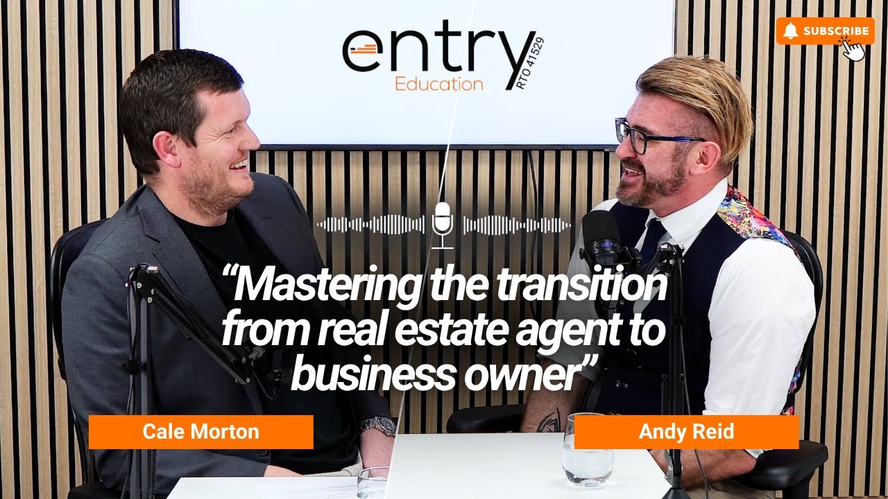 Mastering the transition from real estate agent to business owner: Ft. Andy Reid