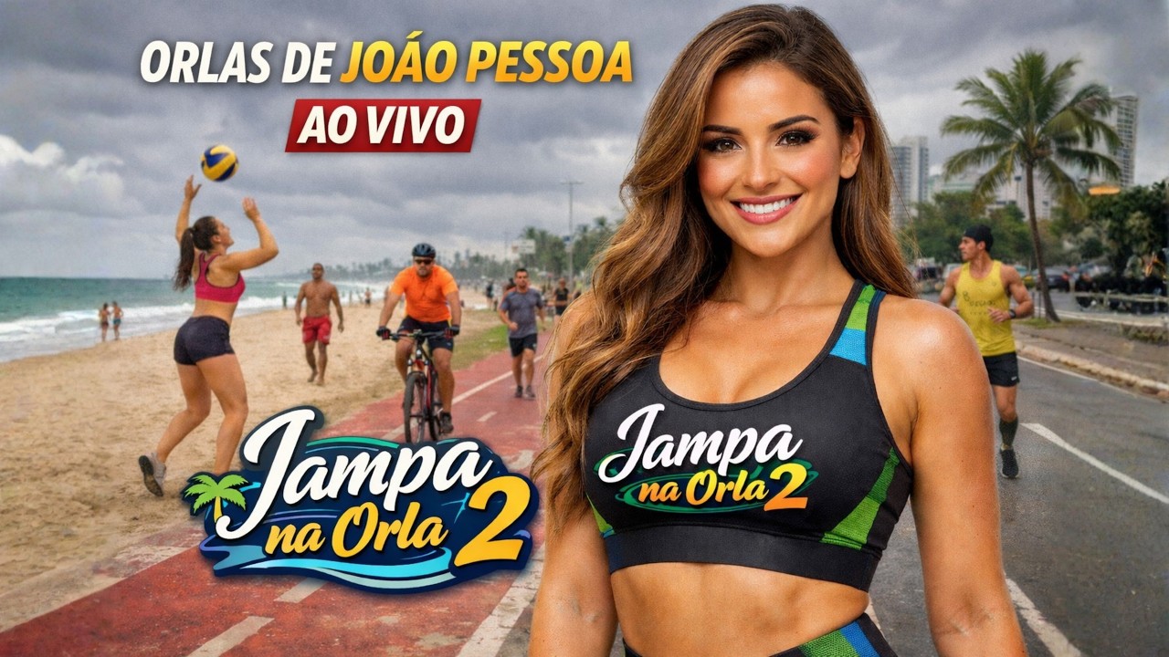 👉 JO&Atilde;O PESSOA AO VIVO | Movimento nas Orlas de Cabo Branco e Tamba&uacute; AGORA | Brazil Beach LIVE Now
