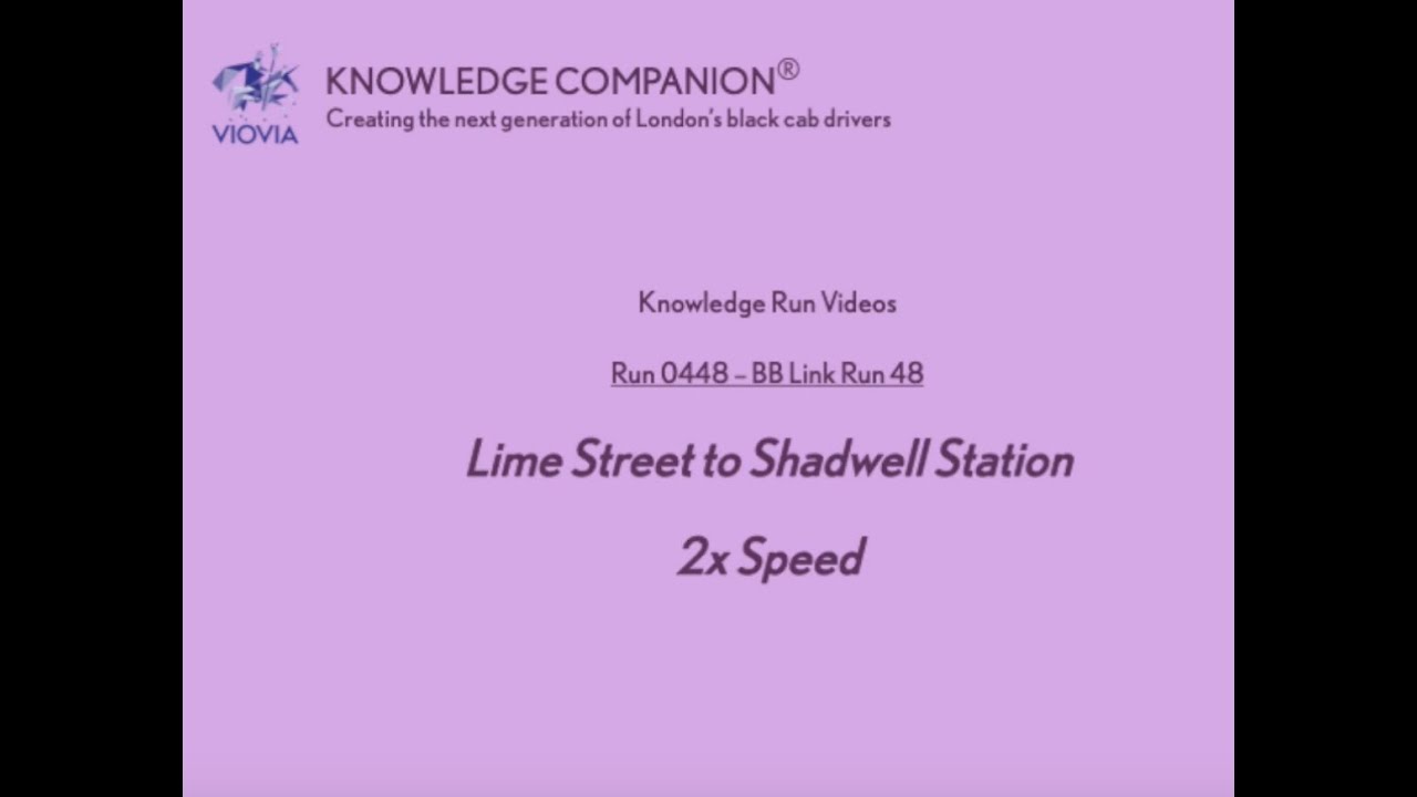 A tricky little link run! Lime Street to Shadwell Station. (re-issue to correct typo)