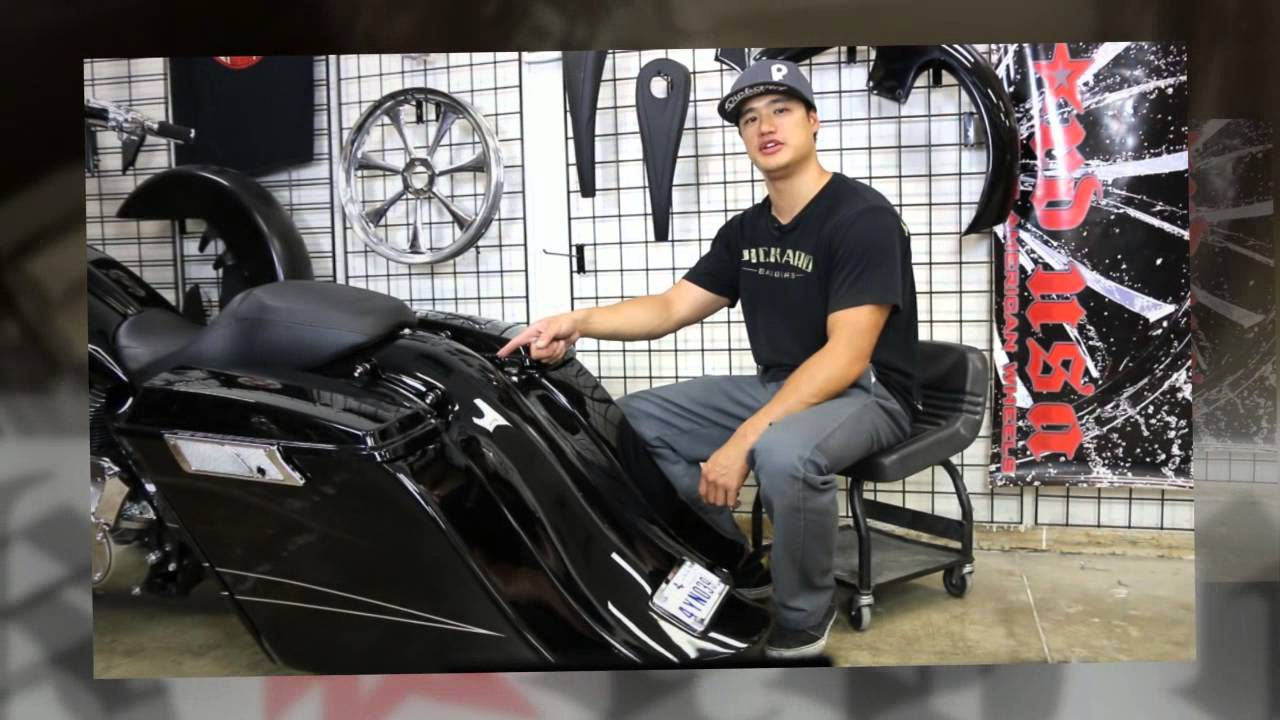 Rear End Kit Package For Custom Harley Baggers - Swag Bags by Pickard USA