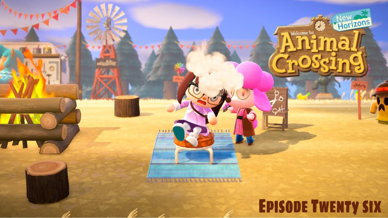 Going to a 1-Star Hair Salon || ACNH: Let's Play