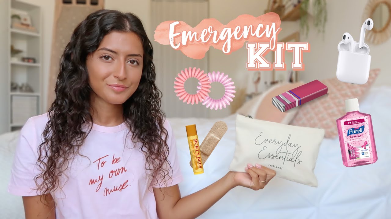WHAT’S IN MY EMERGENCY KIT | #BackToSchool2020